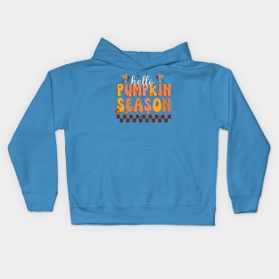 hello pumpkin season Kids Hoodie